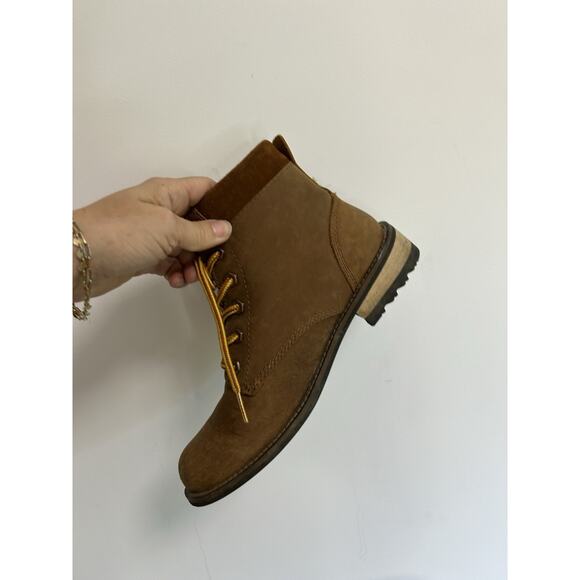 Kodiak Jaya Leather Hiking Boots Brown Women's Size 8 Lace Up Ankle - Picture 4 of 11